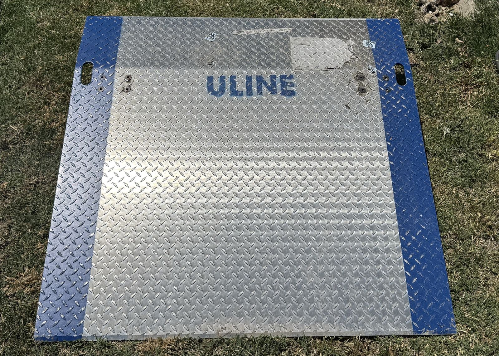 Uline dock plate
