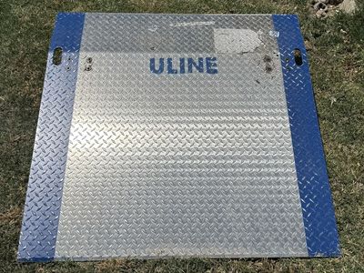 Uline dock plate
