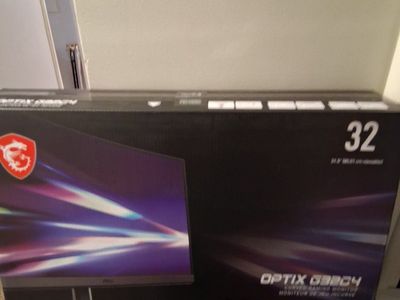 gaming computer and curved monitor