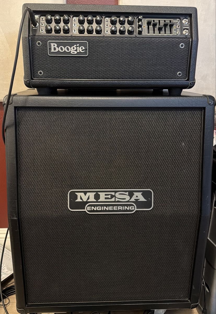 Mesa Boogie Mark VII Head and 2x12 Vertical Rectifier Cabinet