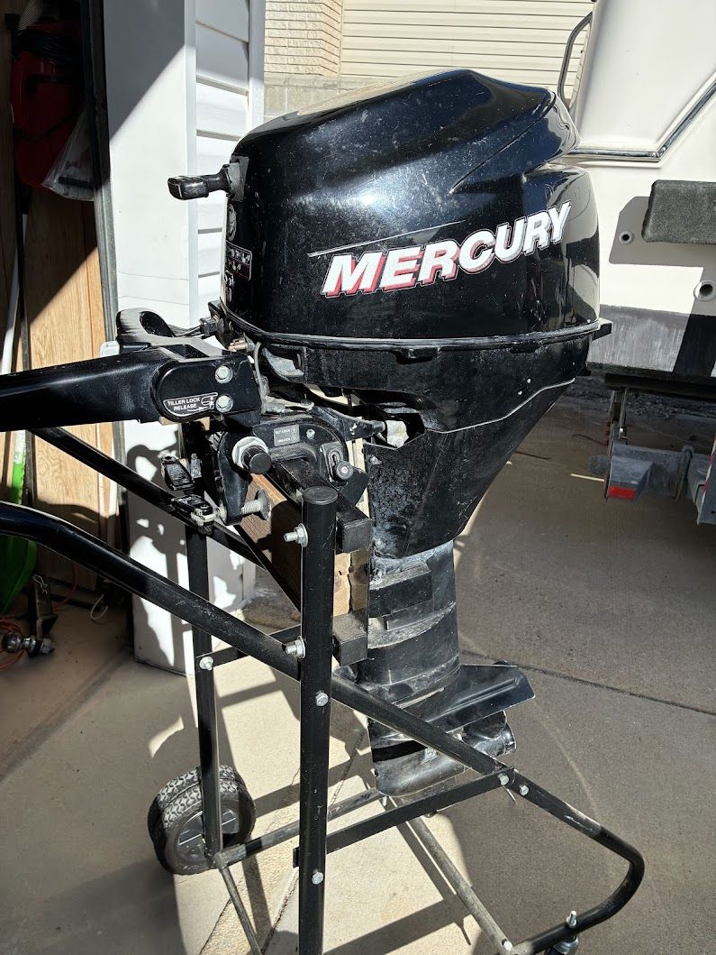2006 Mercury 9.9 trolling motor