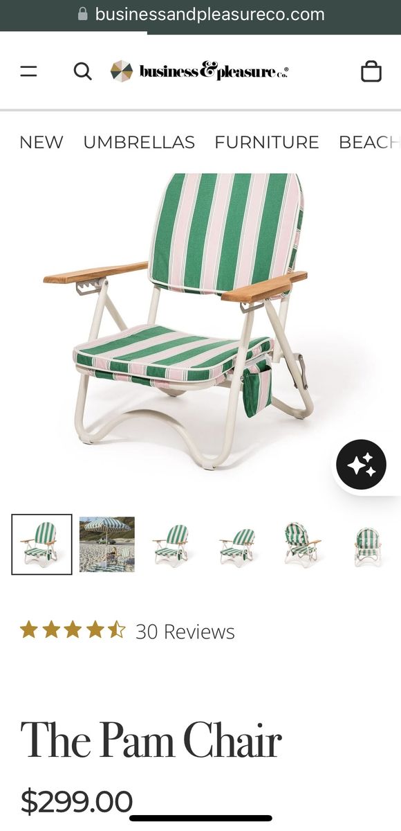 Pam Chairs by Business and Pleasure Outdoor Chairs