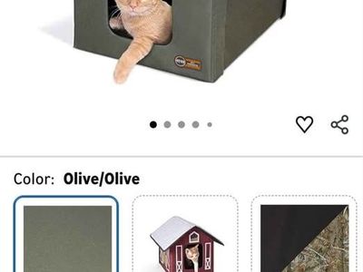 Outdoor Cat House for Outside Pets