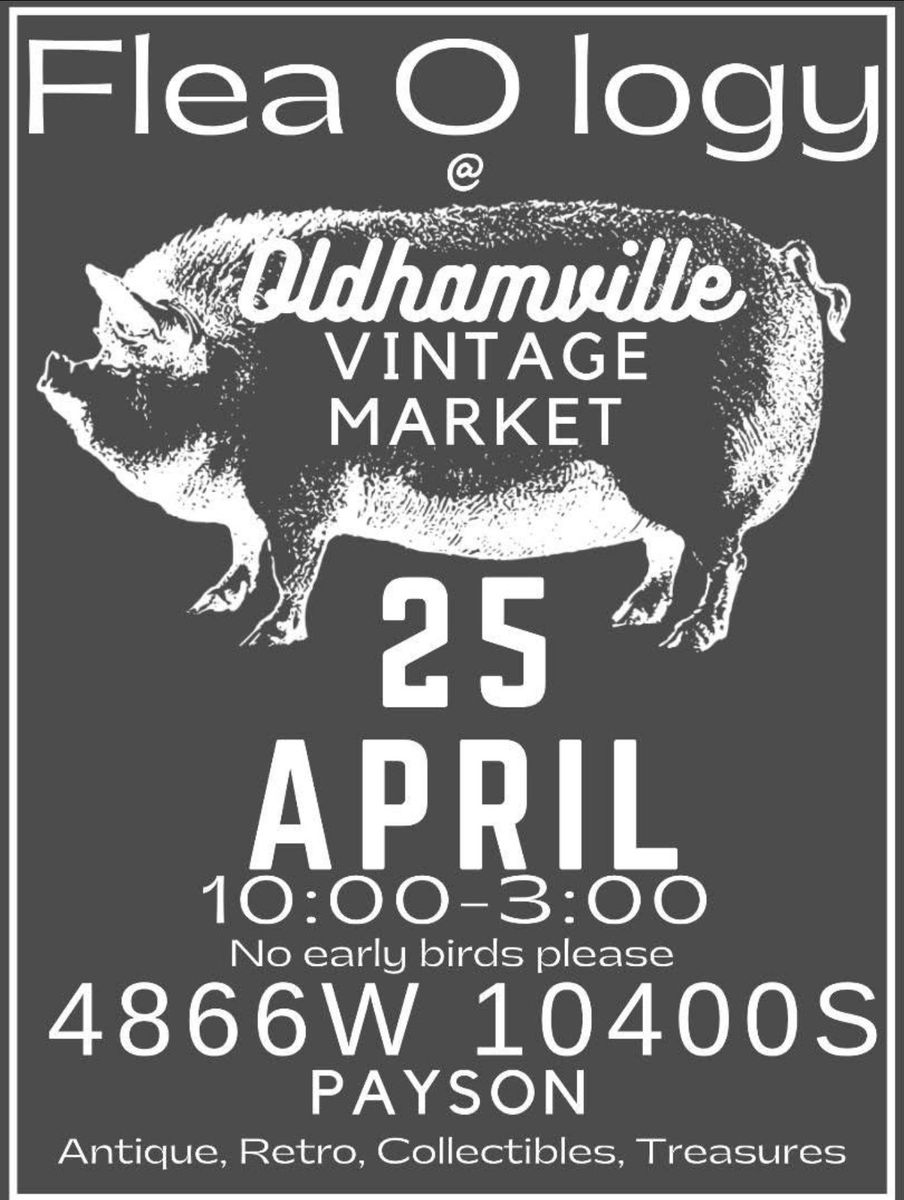 Today Is The DAY!! FLEAOLOGY! VINTAGE MARKET