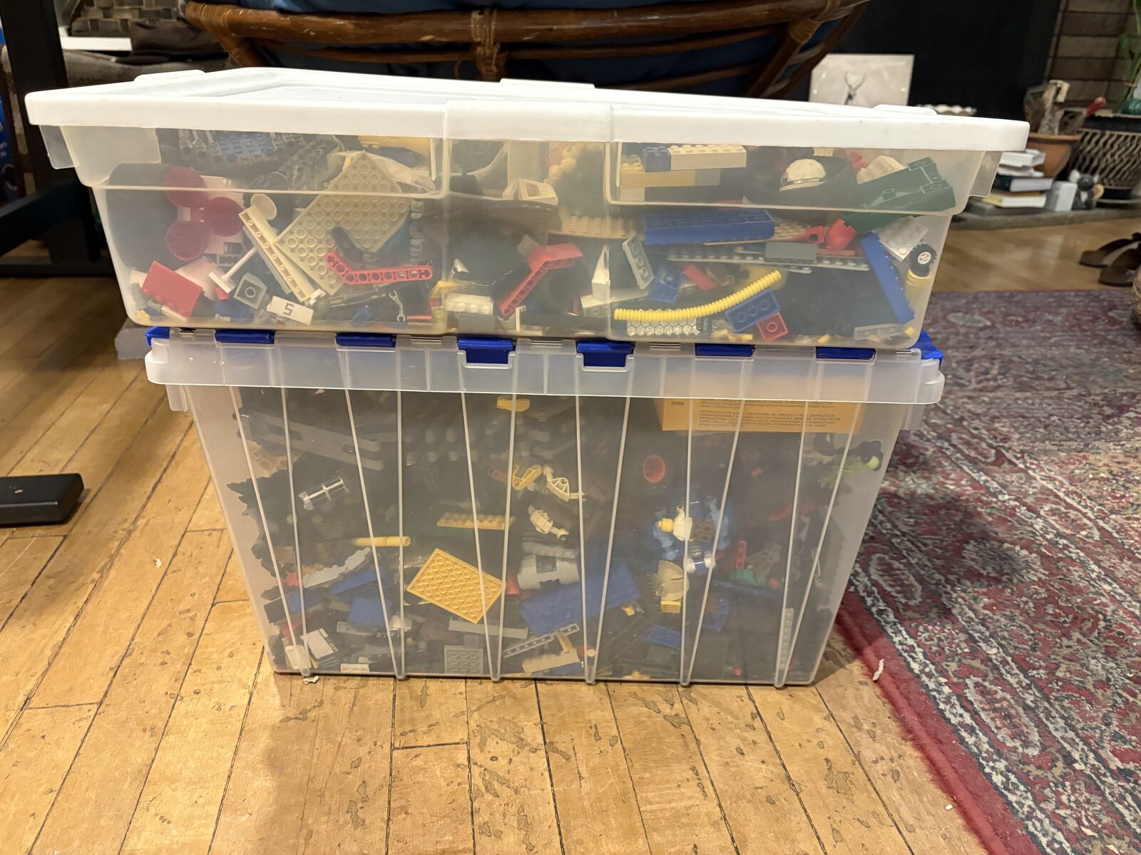2 Large Tubs of Legos