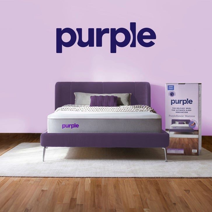 PURPLE ORIGINAL KING MATTRESS - LIKE NEW