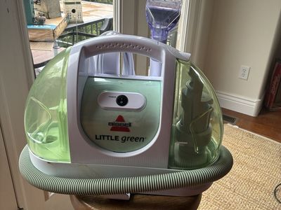 Bissell Little Green Portable Carpet Cleaner - Green & White Spot and Stain Remover