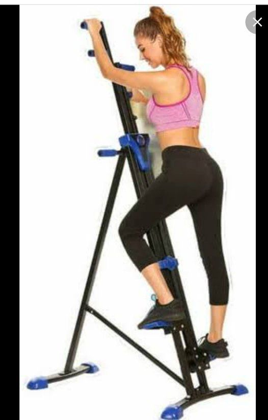 Ancheer Vertical Climber Folding Indoor Exercise Fitness Stair Stepper Machine