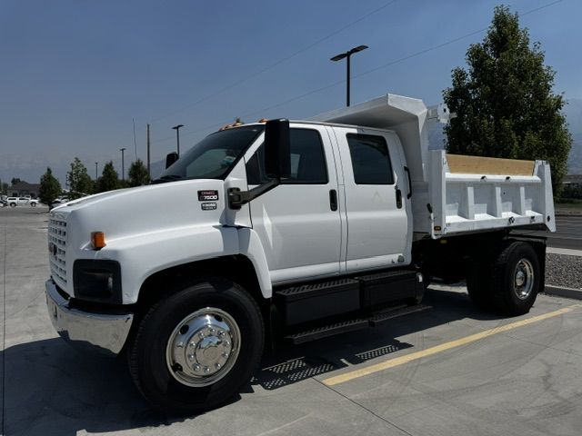 Used Dump Truck Crew Cab 2005 GMC C7 7.8L Diesel Automatic Bobtail 51k Miles! NON CDL!!