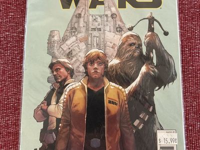 Star Wars- Marvel Star Wars #017 Variant Edition Comic Book - Luke, Han, Chewie Cover Art - Mint Condition Book