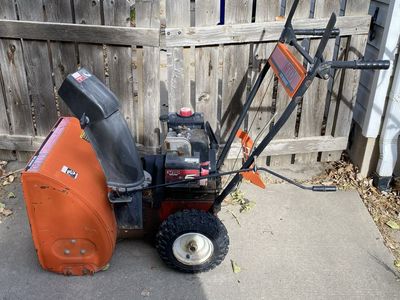 Yard machines 5/22 snowblower
