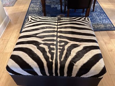 Ottoman, from Africa, zebra!