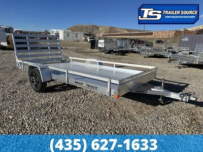 7x14 Bear Track BTU Aluminum Utility Trailer - 3.5K GVWR - Alloy Wheels