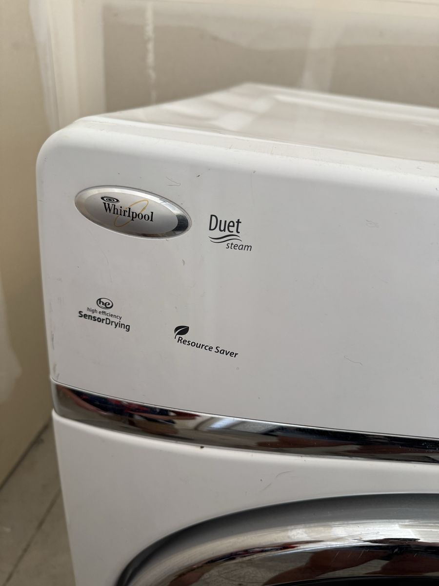 Whirlpool Duet Steam Electric Dryer - White