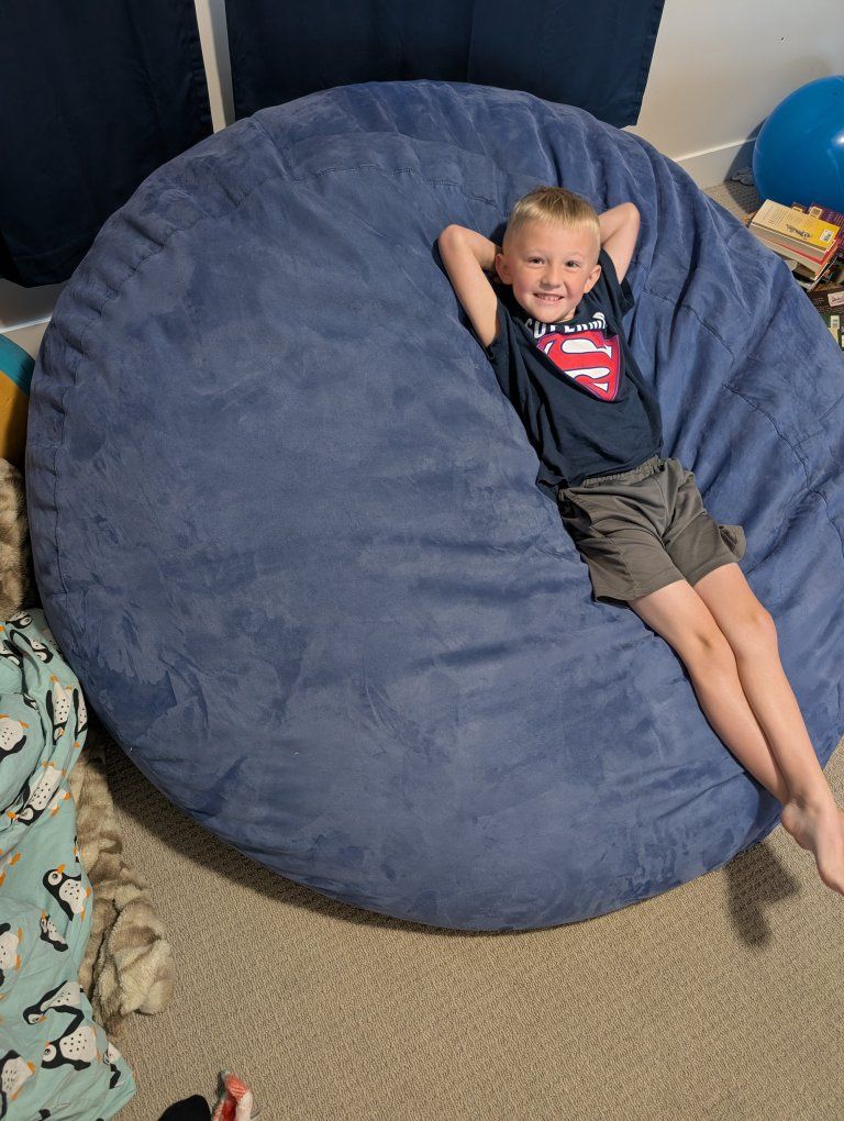 lovesac type bag chair