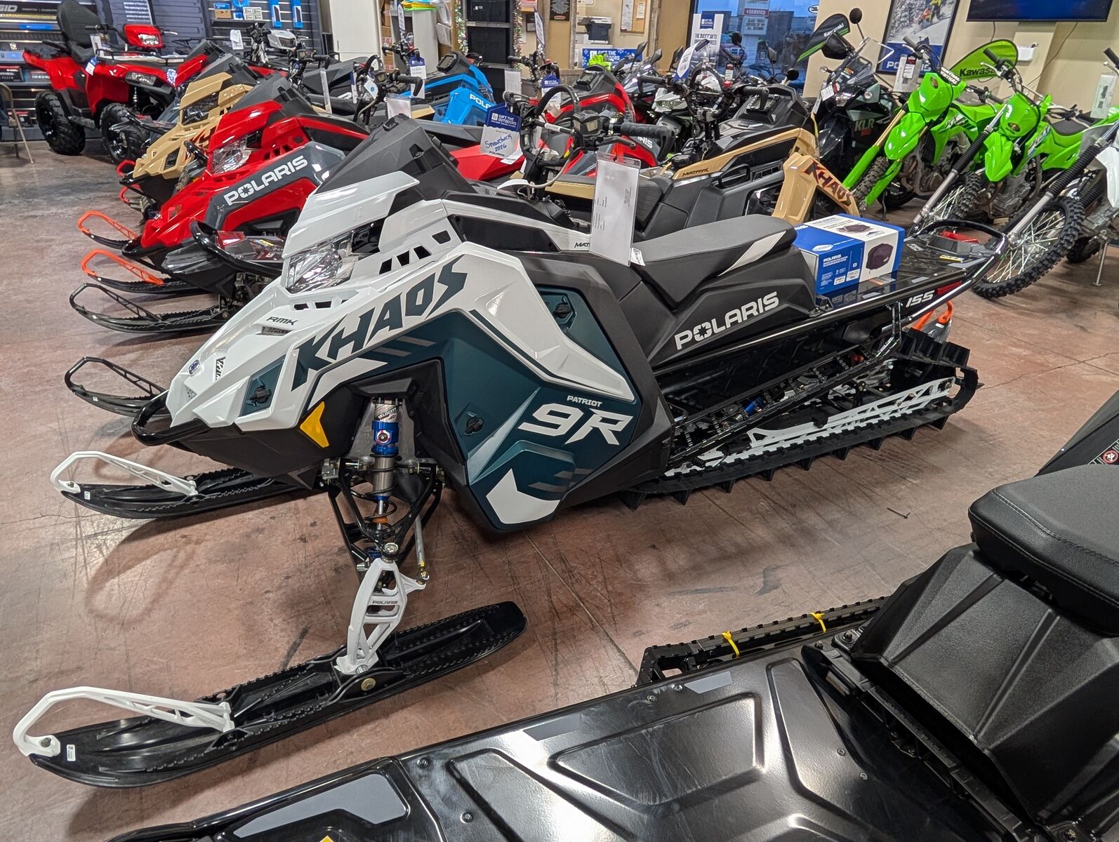 2026 Polaris 9R RMK Khaos 155 Patriot