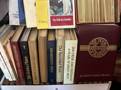 LDS CASSETTE SET NEARLY COMPLETE And VARIETY OF BOOKS—BEST OFFERS