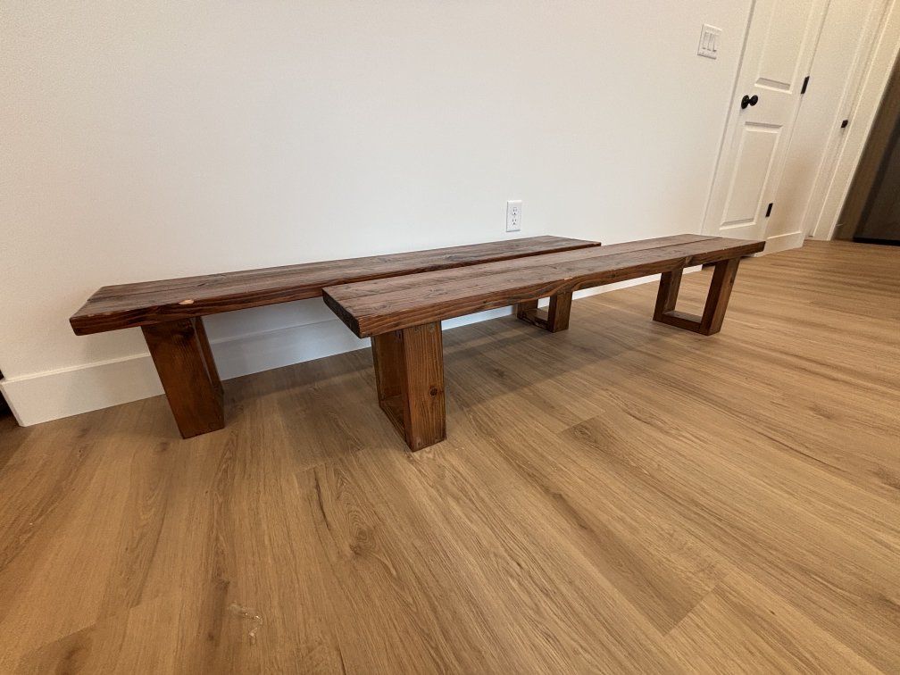 Handmade Kid Size Benches