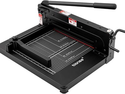TIANSE Paper Cutter Guillotine