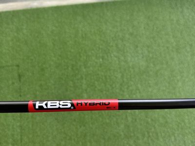 KBS Tour Hybrid Graphite Shaft in 80 Gram X-Stiff Flex with Pure Grip