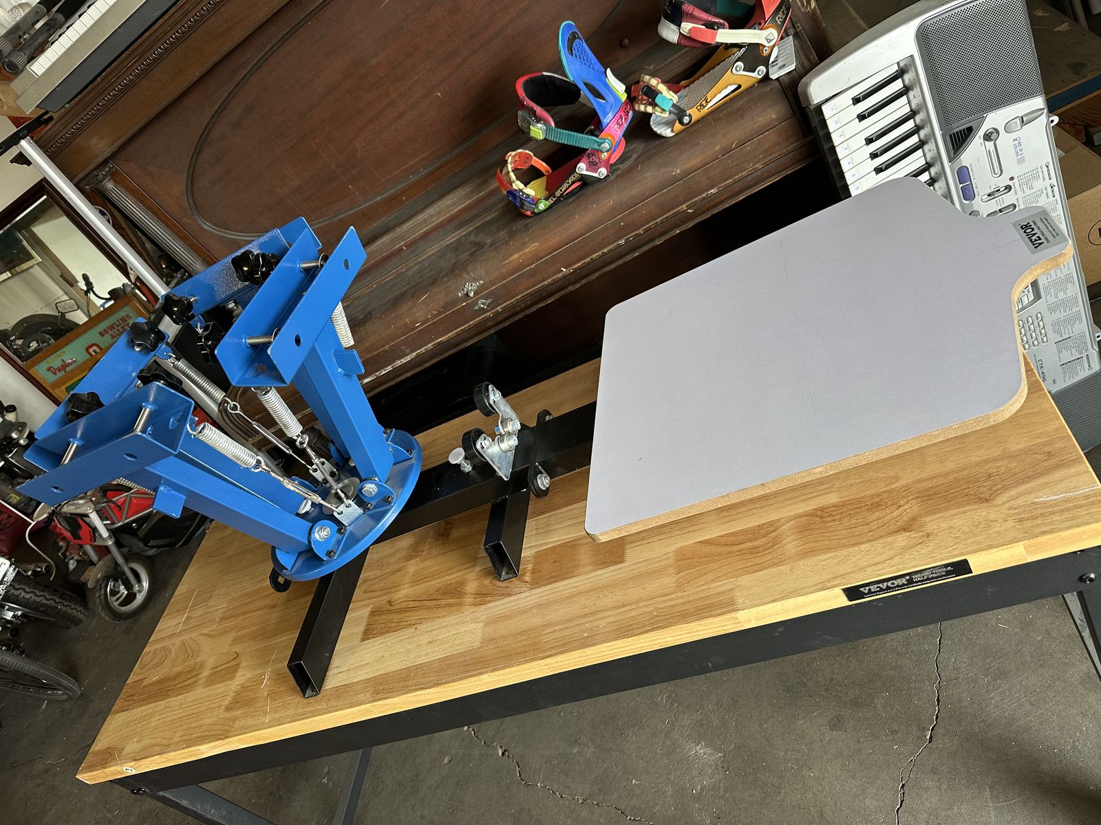 VEVOR 4 Color 1 Station Silk Screening Machine