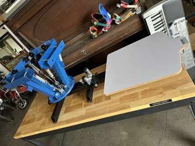 VEVOR 4 Color 1 Station Silk Screening Machine