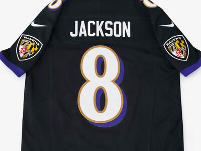 Men's Baltimore Ravens Lamar Jackson Nike Black Vapor F.U.S.E. Limited Jersey
