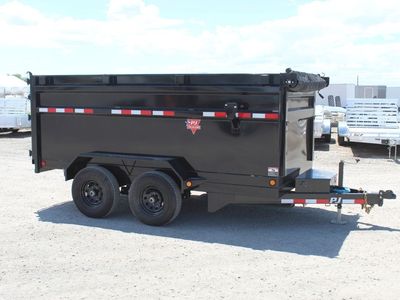 2026 PJ Trailers 6x12 72 Tandem Axle (D3) Dump Tr"