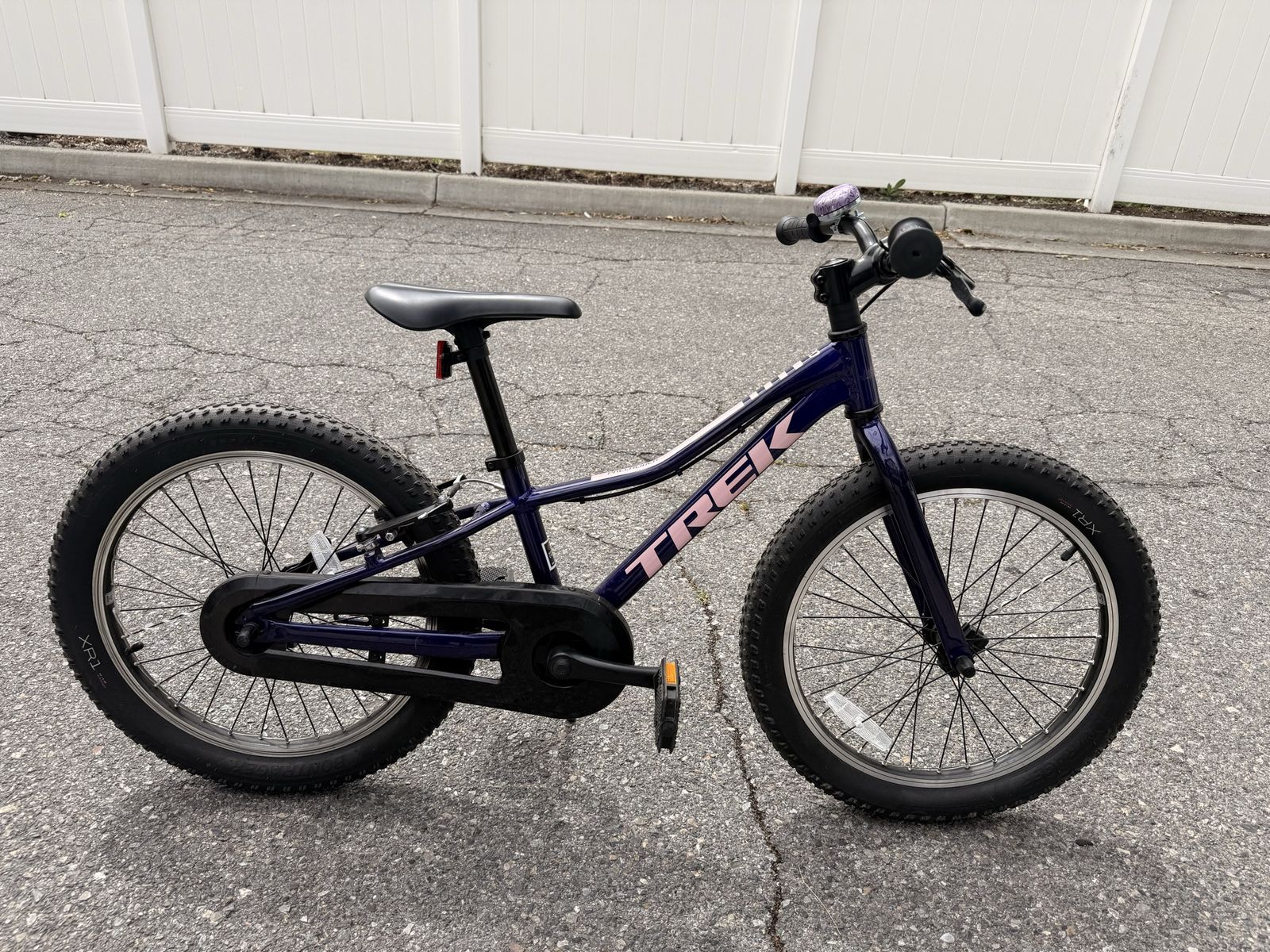 Trek Precaliber Kids' Bike - Purple/Pink - 20-inch Wheels, Single Speed