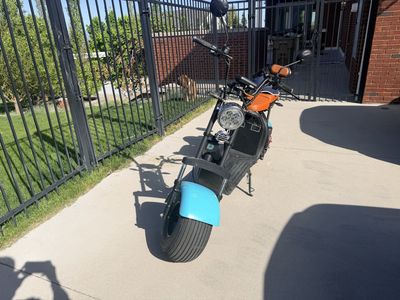 2025 dumber Harry scooter brown seat extra battery