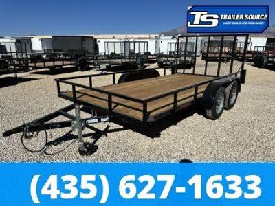7x14 Echo EA-14-15T Utility Trailer - 7K GVWR