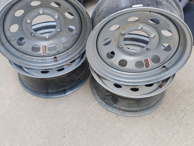 NEW TRAILER WHEELS