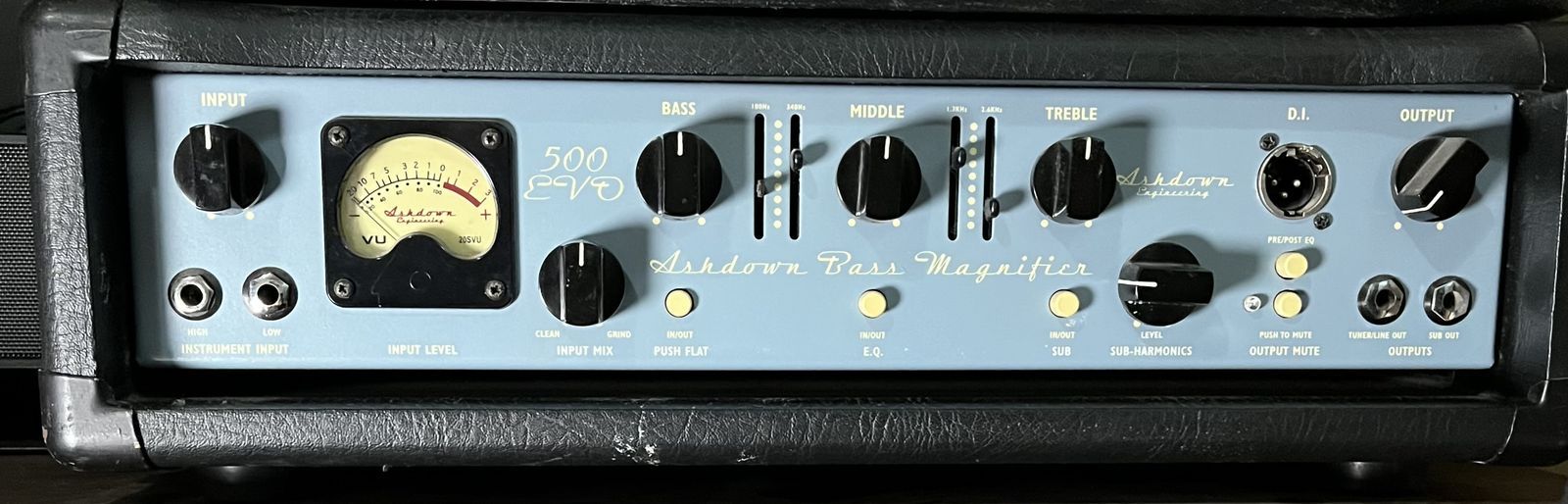 Ashdown EVO 500 Bass Amplifier Head