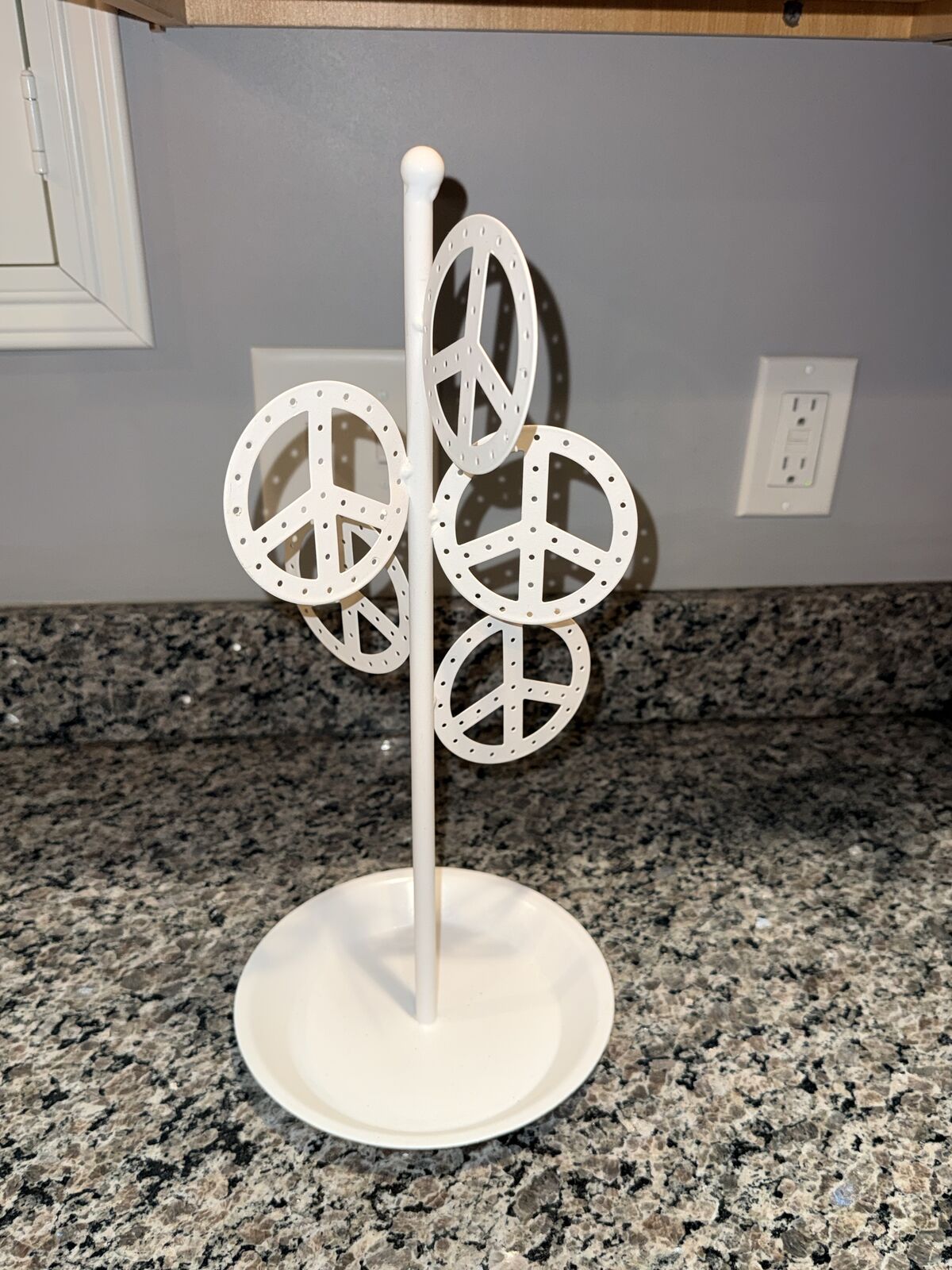 Peace Jewelry Holder 16” Tall