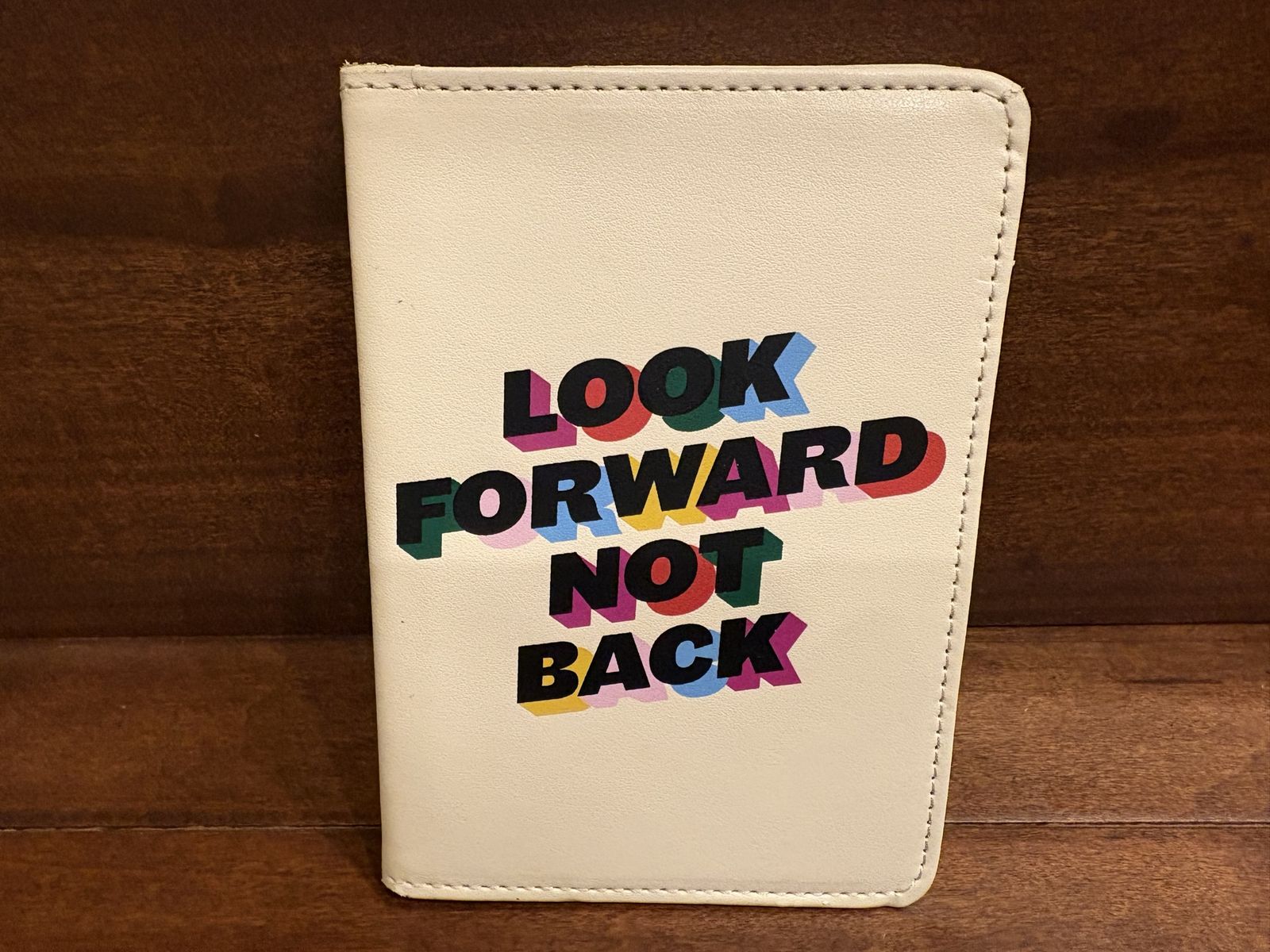 New Passport Holder “Look Forward Not Back” - 2 available 
