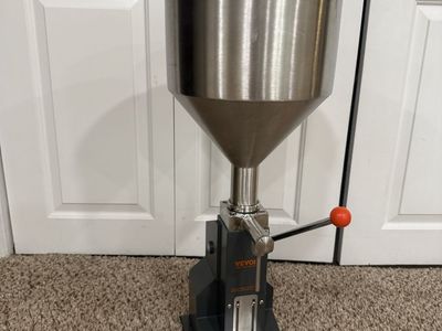 VEVOR A03 Manual Liquid/Paste Filling Machine - Stainless Steel, 5-50ml Capacity