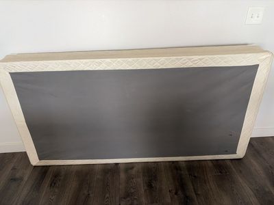 Twin Box Spring - Clean and Fully Functional Bed Foundation