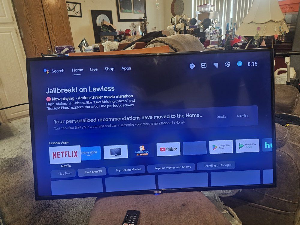 RCA 43" Smart LED TV with Android TV - Excellent Condition with Remote