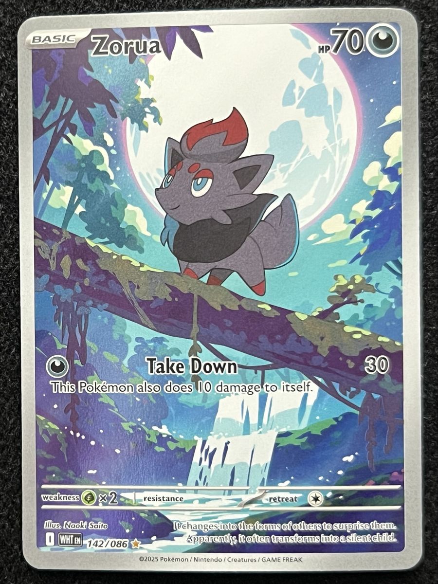 (NM) Zorua 142/86 - Pokemon White Flare