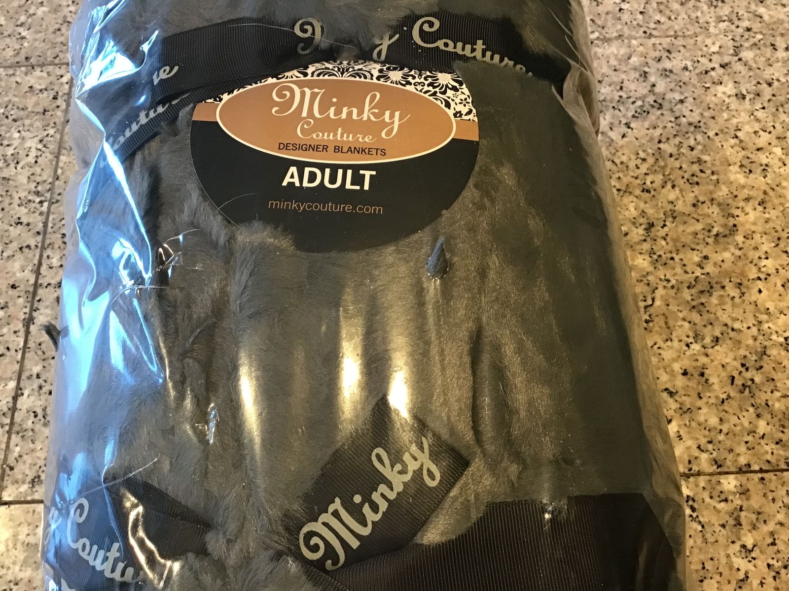 Minky Couture blanket