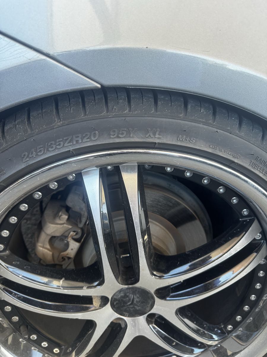 Wheels and New Tires 245/35ZR20