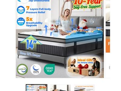 King size mattress