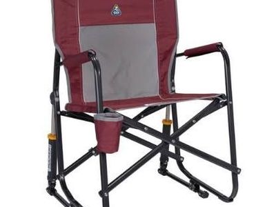 Brand new GCI Outdoor Freestyle Rocker Foldable Rocking Camp Chair.