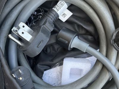 OEM BMW Flexible Fast EV Charger Cable with Adapters & Storage Bag