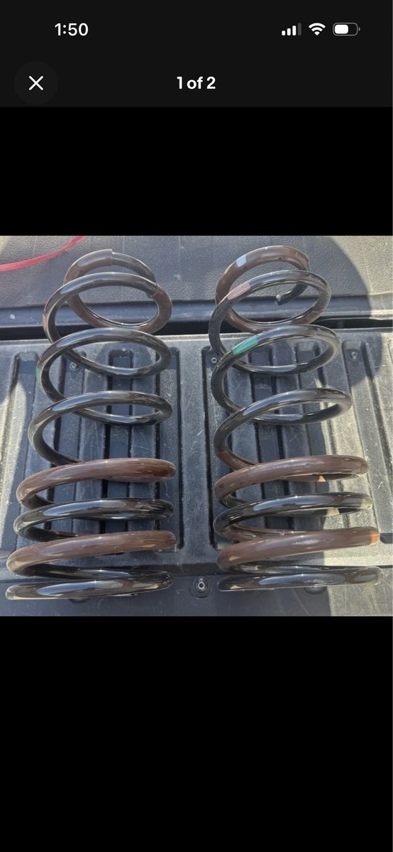 2024 2025 TOYOTA LAND CRUISER 2.4L LEFT & RIGHT REAR SUSPENSION COIL SPRING SET