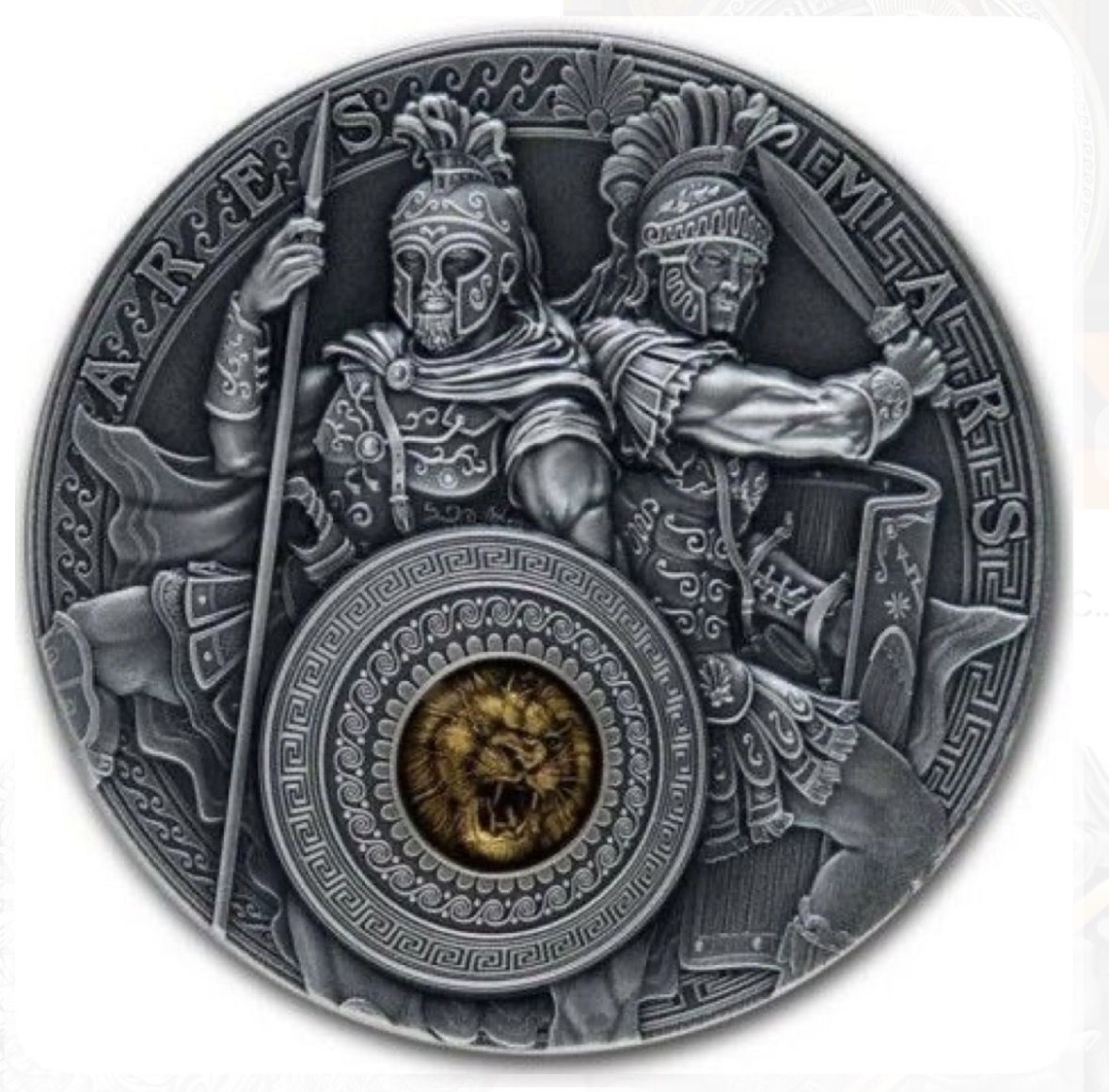 2 oz .999 Silver Ares and Mars Collectors Coin