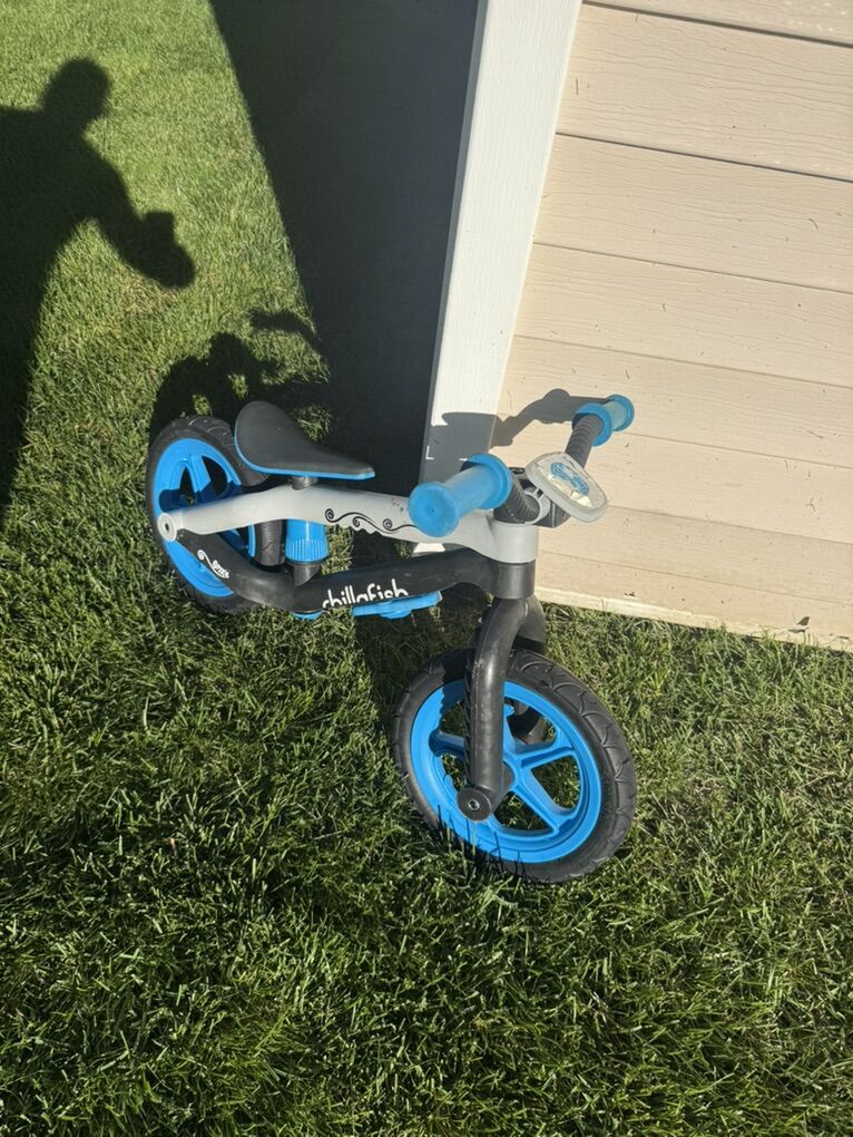 Blue Balance Bike