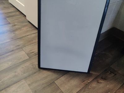 Whiteboard 24x18 Inch Magnetic Dry Erase Board with Black Frame