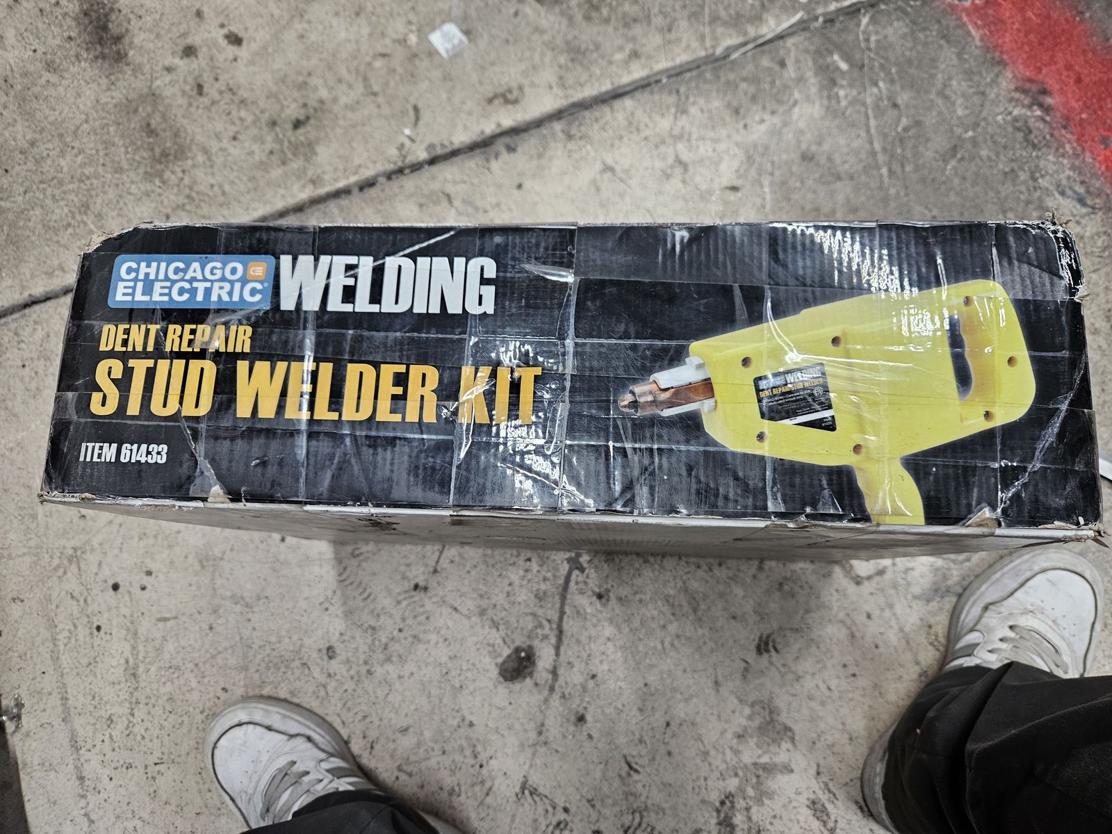 Chicago Electric Welding Dent Repair Stud Welder Kit Item 61433