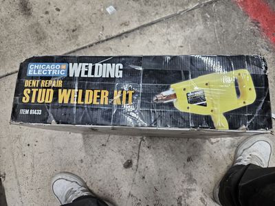 Chicago Electric Welding Dent Repair Stud Welder Kit Item 61433